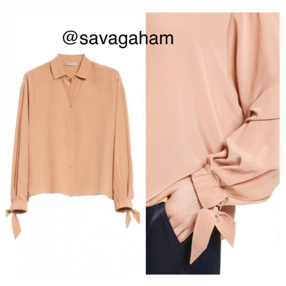 NWT Vince silk blouses